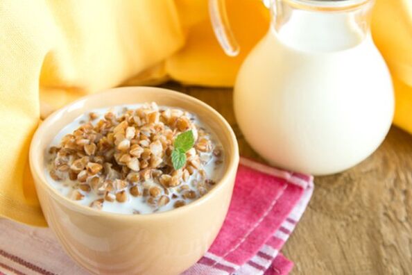 boekweit met kefir