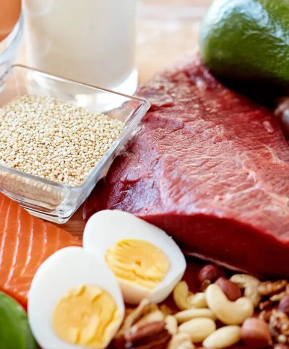 Dieet voor gastritis Tabel 4 omvat het gebruik van eieren en mager vlees